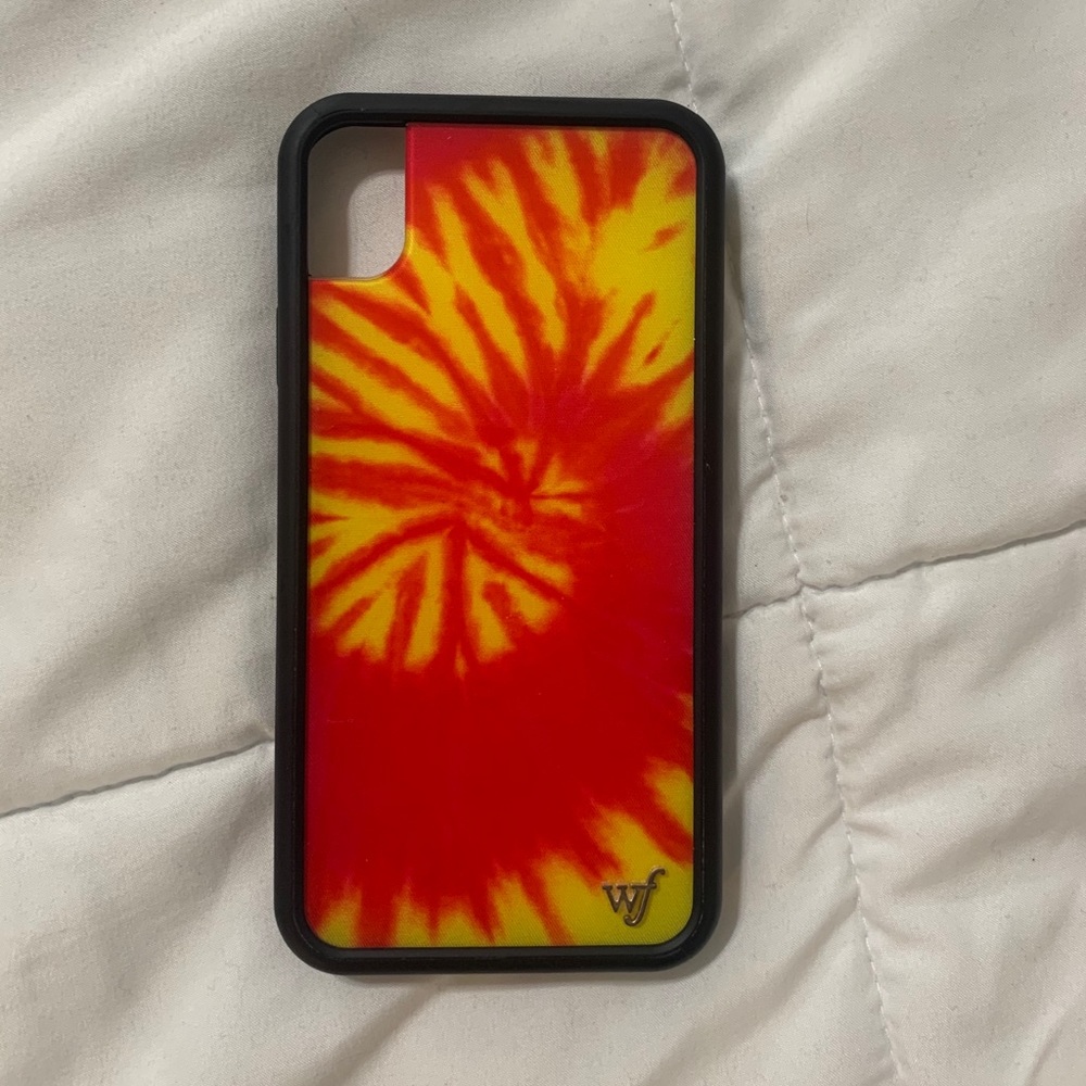 Wildflower phone case iphone XR #wildflower #tiedy
